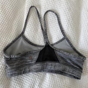 lululemon athletica Grey Seamless Light Support Sports Bra Y